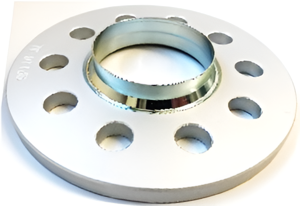 5x112, 66.6 CB, Silver Wheel Spacer (Bimecc)
