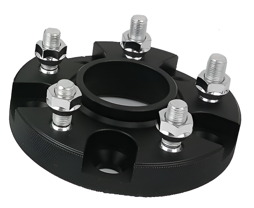 5x115 To 5x114.3, 71.6 CB, Black Bolt On Wheel Spacer (Bimecc)