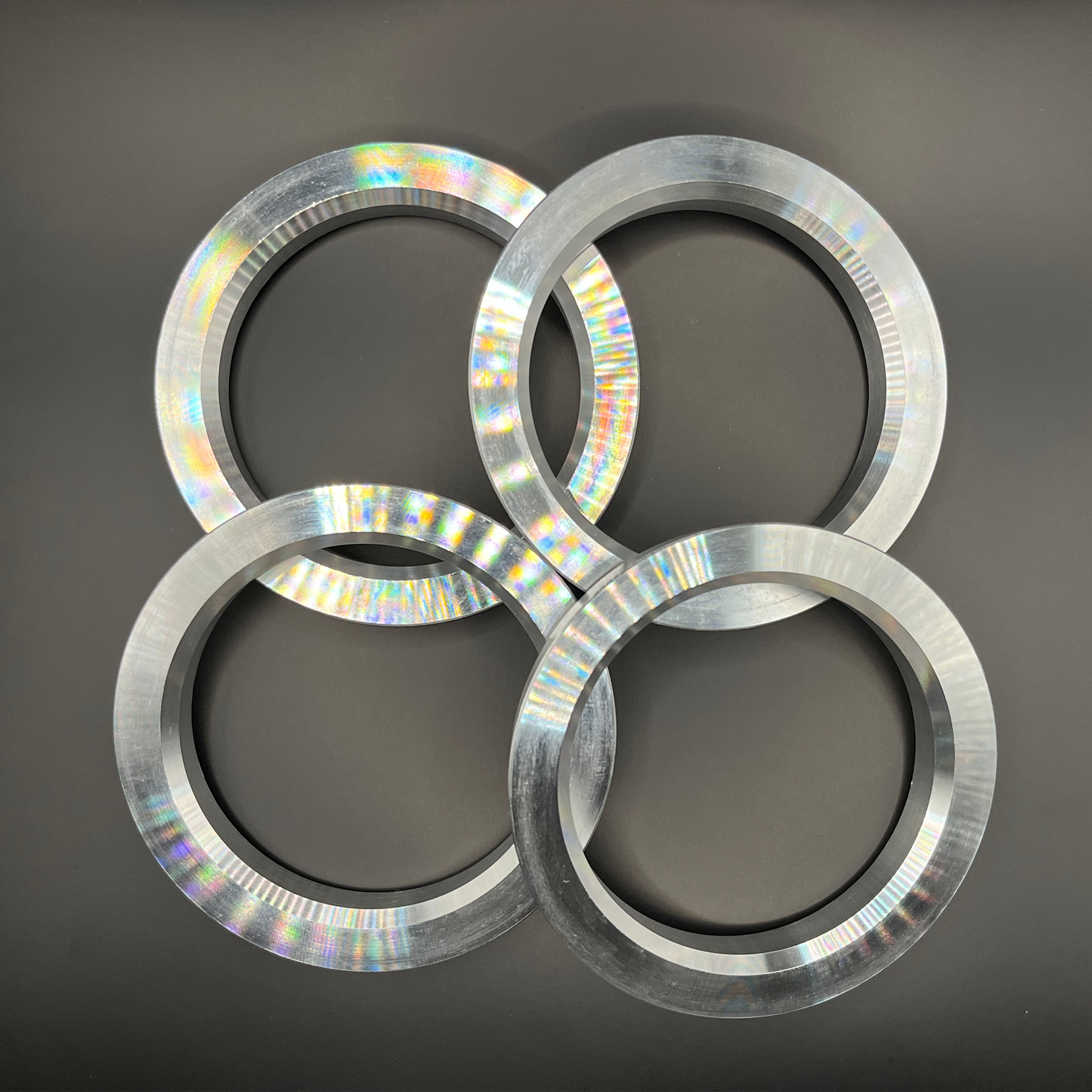 Aluminium Hub Centric Spigot Rings Set of 4