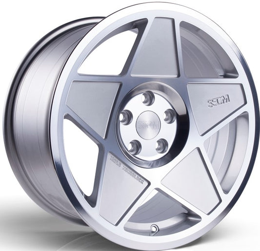 3SDM 0.05 Silver Cut Alloy Wheel