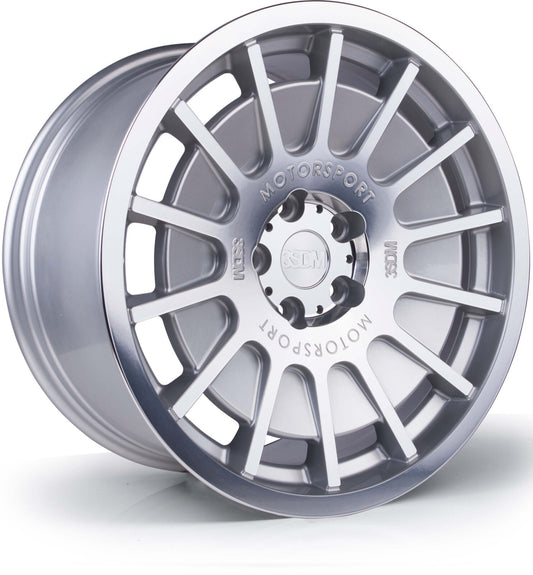 3SDM 0.66 Silver Mirror Polished Face Alloy Wheel