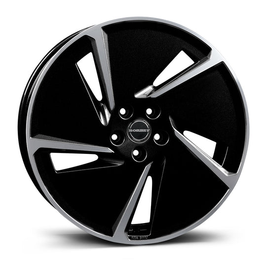 Borbet AE Black Polished Alloy Wheel