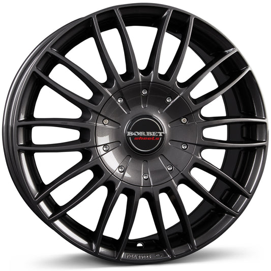 Borbet CW3 Mistral Anthracite Glossy Alloy Wheel
