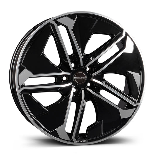 Borbet TX Black Polished Glossy Alloy Wheel
