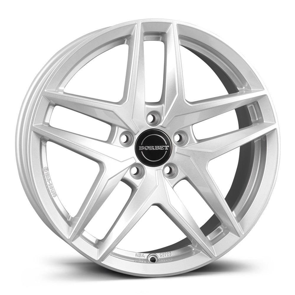 Borbet Z Crystal Silver Alloy Wheel