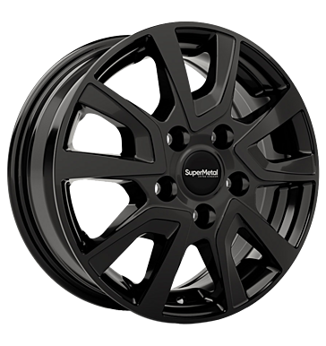 SuperMetal Vault Gloss Black Alloy Wheel