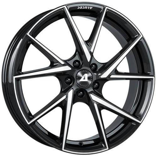 Alutec ADX.01 Diamond Black Front Polished Alloy Wheel