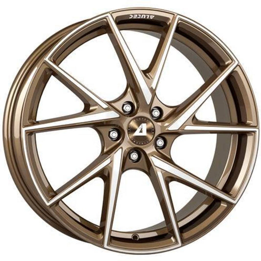 Alutec ADX.01 Metallic Bronze Front Polished Alloy Wheel