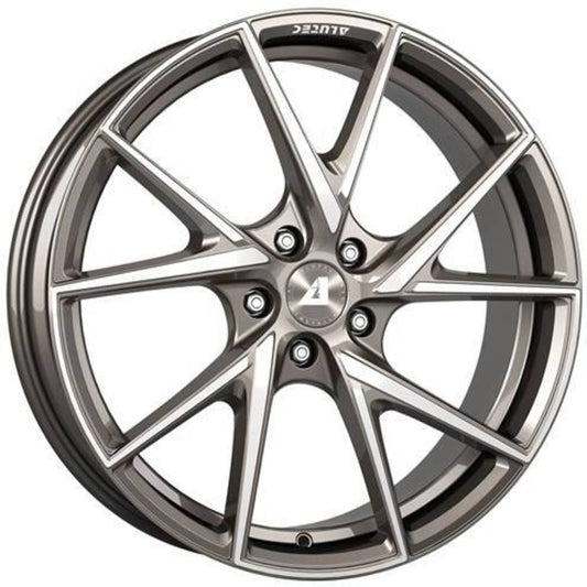 Alutec ADX.01 Metallic Platinum Front Polished Alloy Wheel