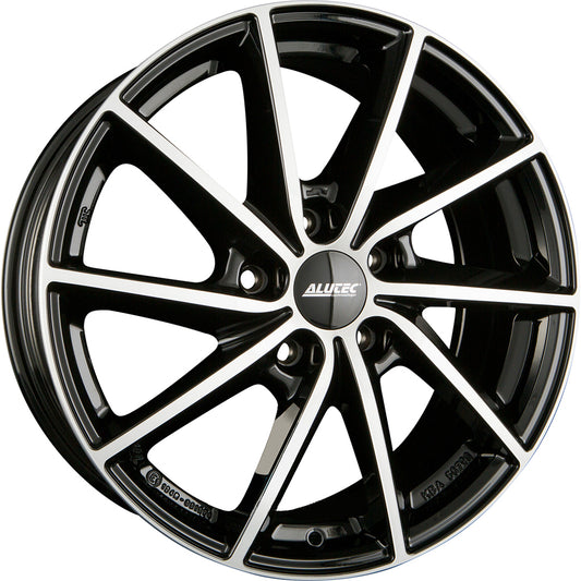 Alutec Singa Diamond Black Front Polished Alloy Wheel