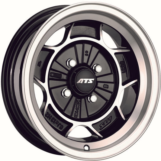 ATS Classic Diamond Black Front Polished Alloy Wheel