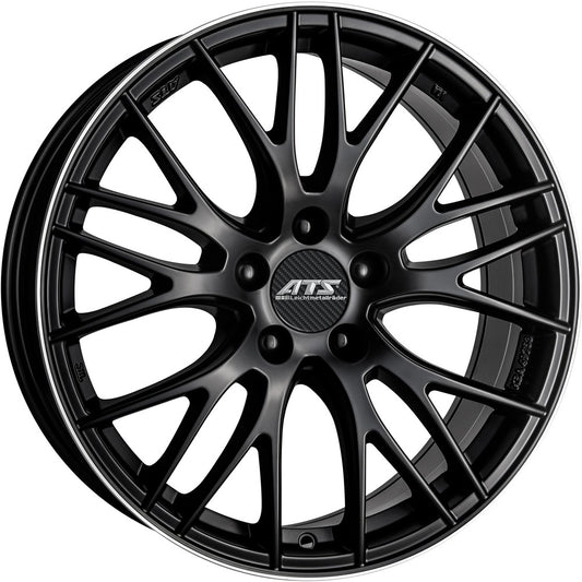 ATS Perfektion Racing Black Horn Polished Alloy Wheel