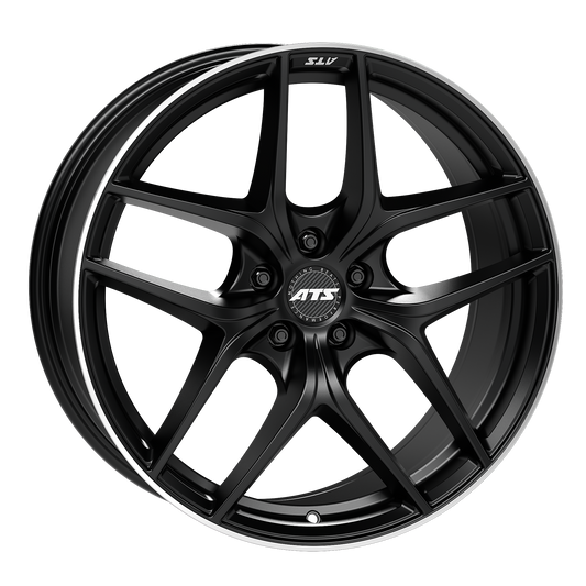 ATS Competition 2 Racing Black Horn Polished Alloy Wheel