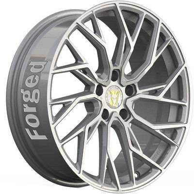 Wolfrace 71 Forged Edition Voodoo Forged Urban Chrome Polished Alloy Wheel