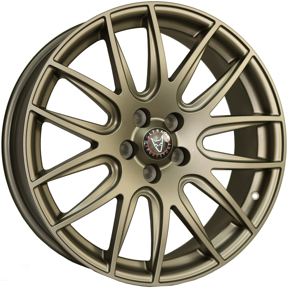 Wolfrace Eurosport Munich Matt Bronze Alloy Wheel