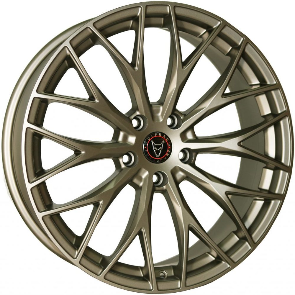 Wolfrace Eurosport Wolfsburg Matt Bronze Alloy Wheel