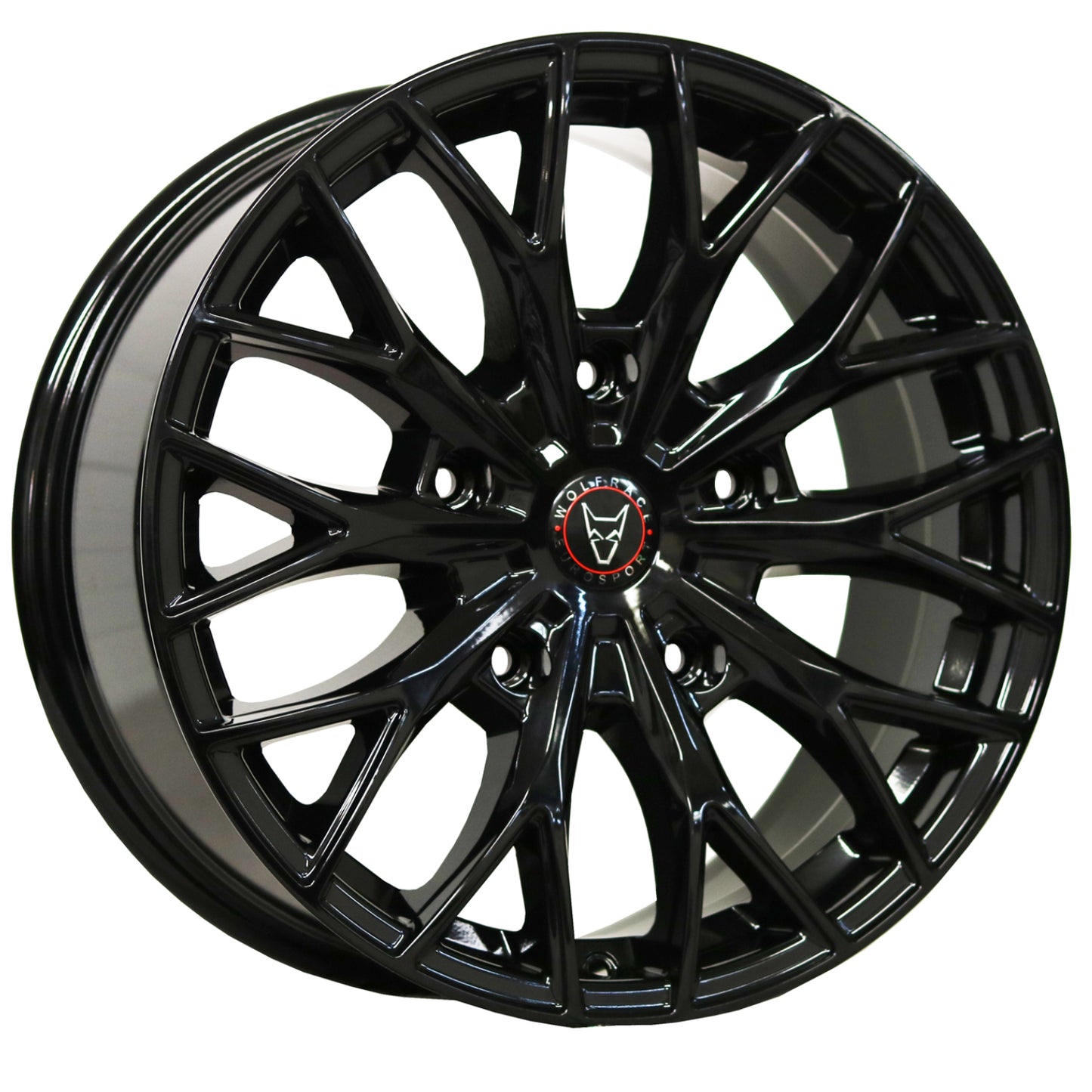 Wolfrace Eurosport Wolfsburg Super T Gloss Black Alloy Wheel