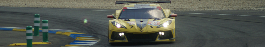 Race car cornering