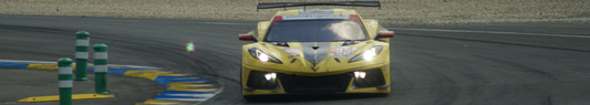 Race car cornering