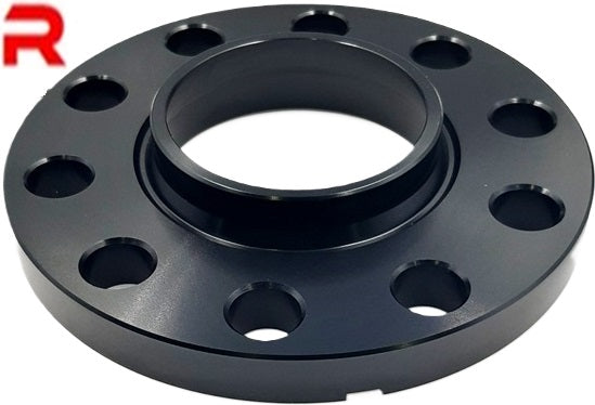 5x100 ; 5x112, 57.1 CB, 12mm Thick Black Wheel Spacer (SPACE-R)