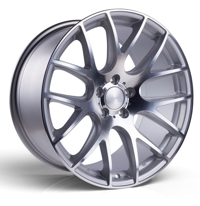 3SDM 0.01 Silver Cut Alloy Wheel