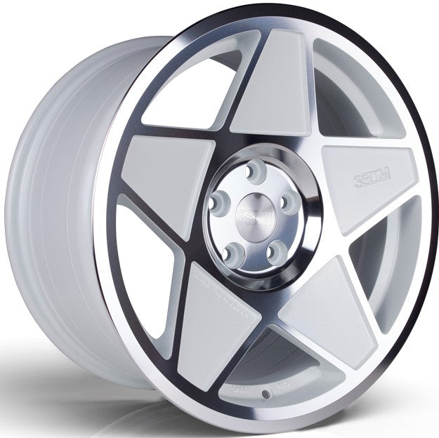 3SDM 0.05 White Cut Alloy Wheel