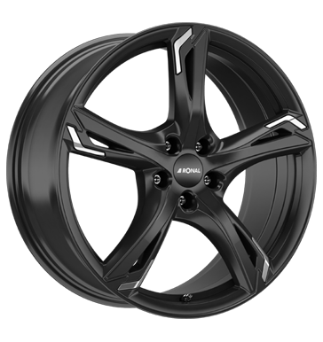 Ronal R62 Jet Black Chrome Alloy Wheel