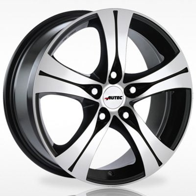 Autec Ethos Black Polished Alloy Wheel