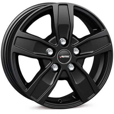 Autec Quantro Matt Black Alloy Wheel