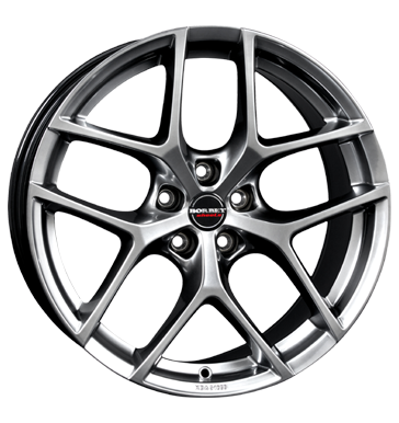 Borbet Y Hyper Silver 18 Alloy Wheel