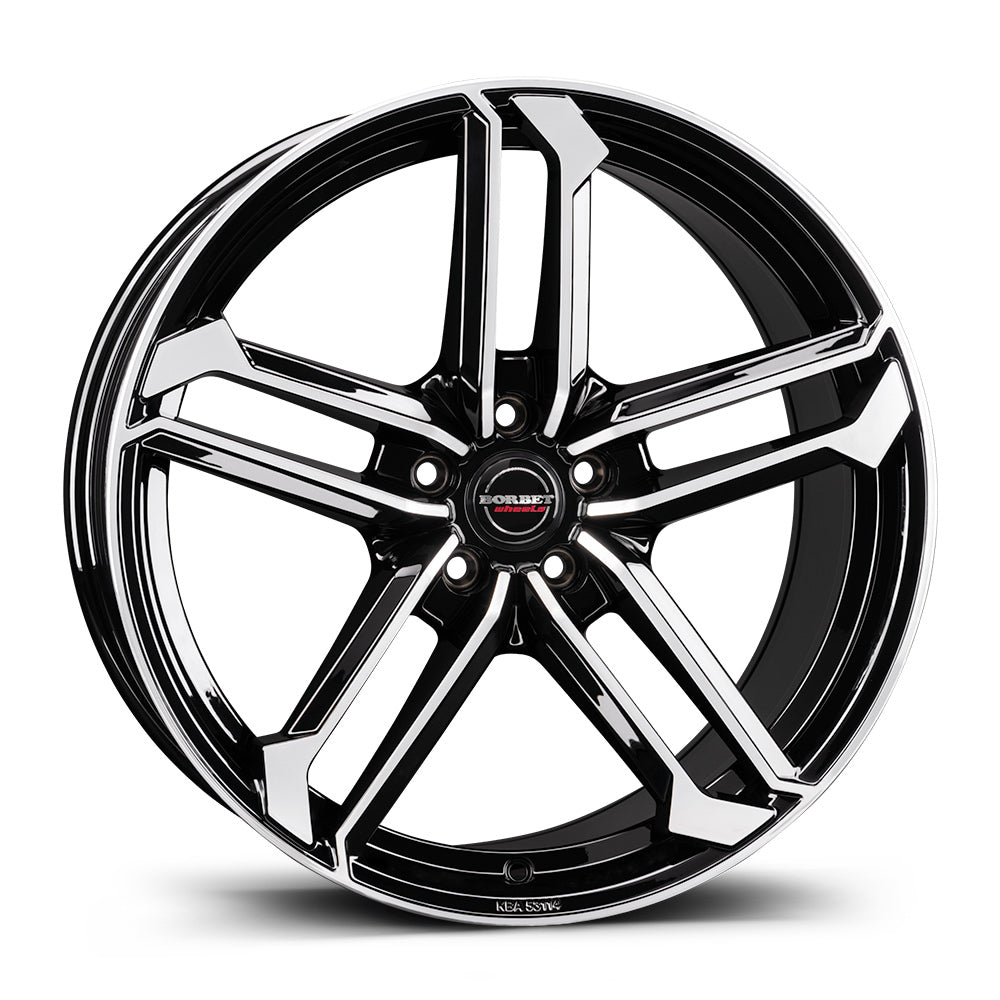 Borbet ATX Black Polished Glossy Alloy Wheel