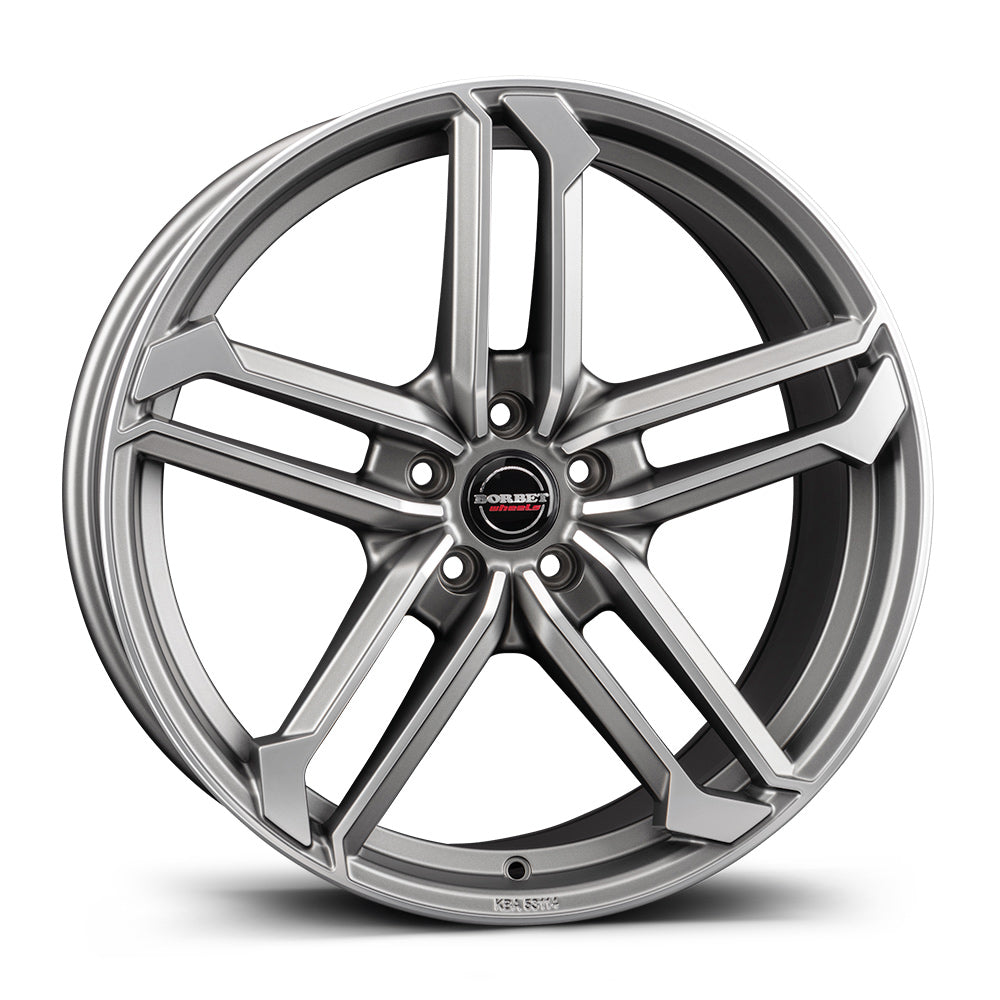 Borbet ATX Graphite Polished Matt Alloy Wheel