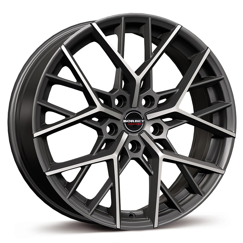 Borbet BY Titan Polished Matt Alloy Wheel