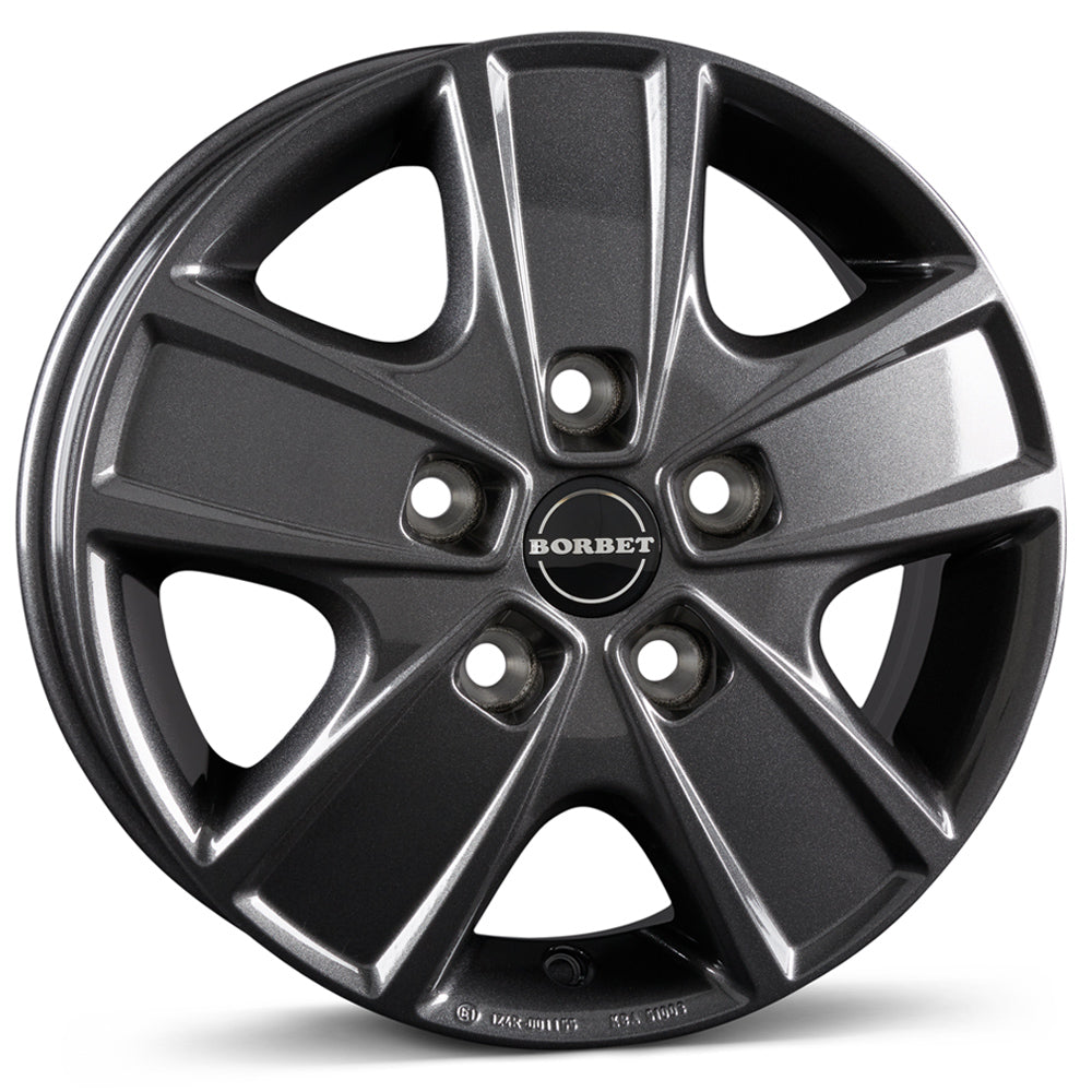 Borbet CWG Mistral Anthracite Glossy Alloy Wheel