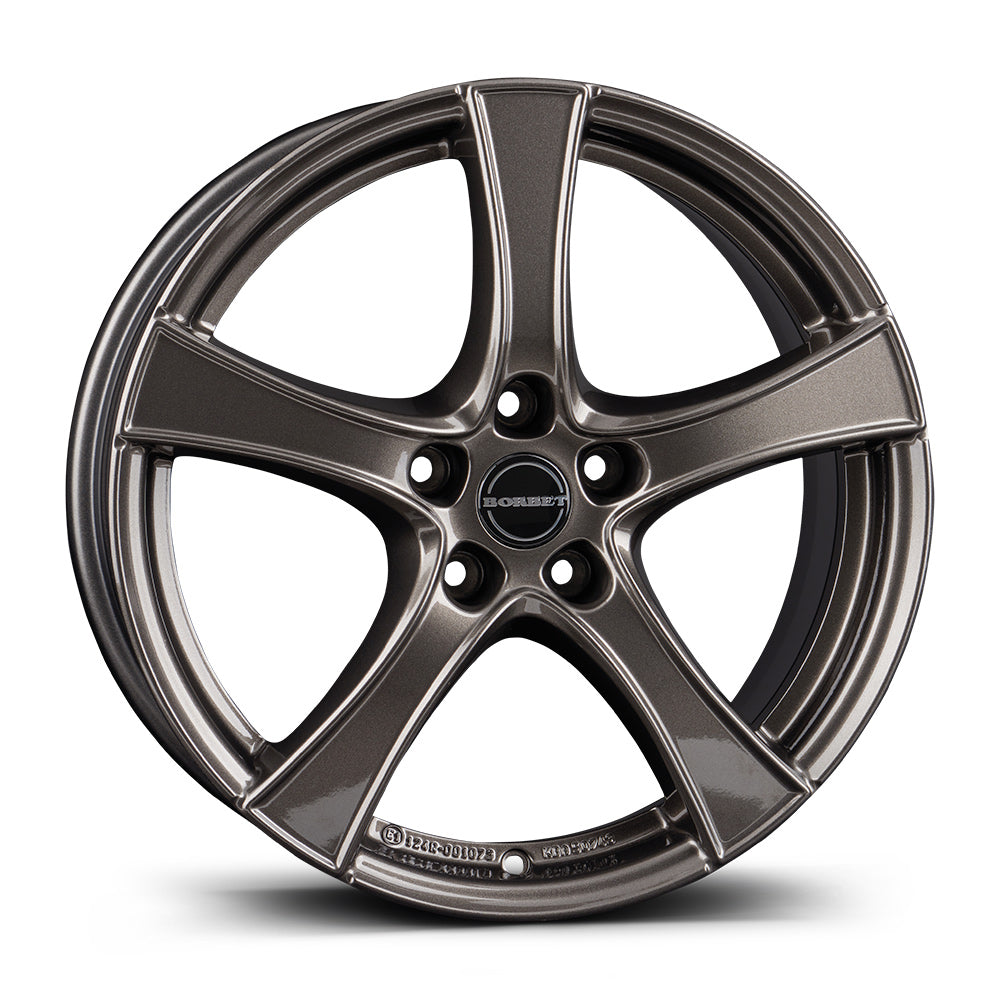 Borbet F2 Mistral Anthracite Glossy Alloy Wheel