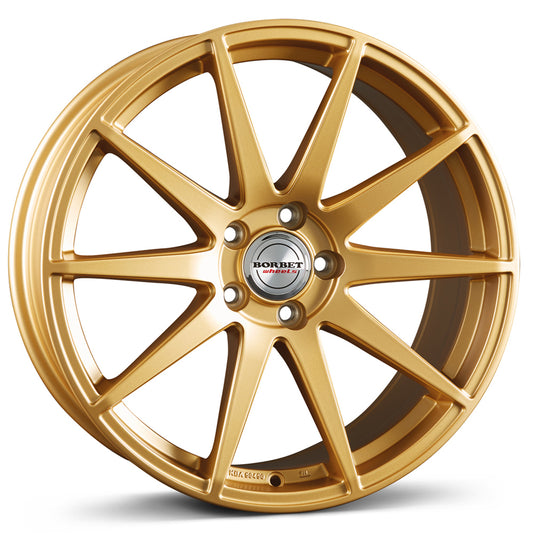 Borbet GTX Gold Matt Alloy Wheel