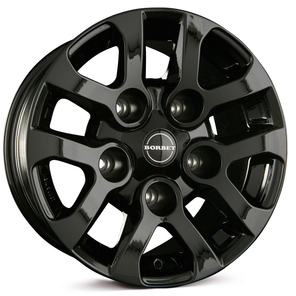 Borbet LD Black Glossy Alloy Wheel