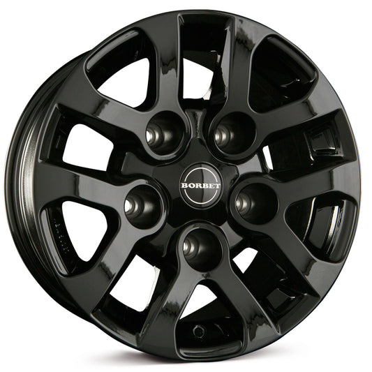 Borbet LD Black Glossy Alloy Wheel