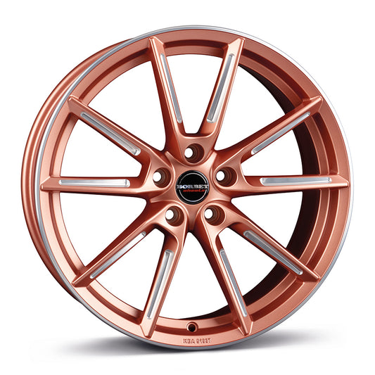 Borbet LX Copper Matt Spoke Rim Polished Alloy Wheel