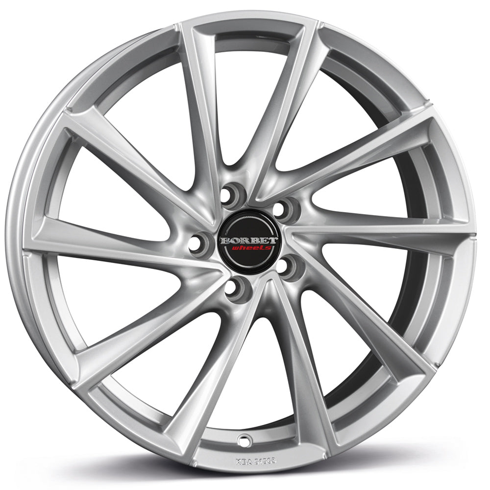 Borbet VTX Brillant Silver Alloy Wheel