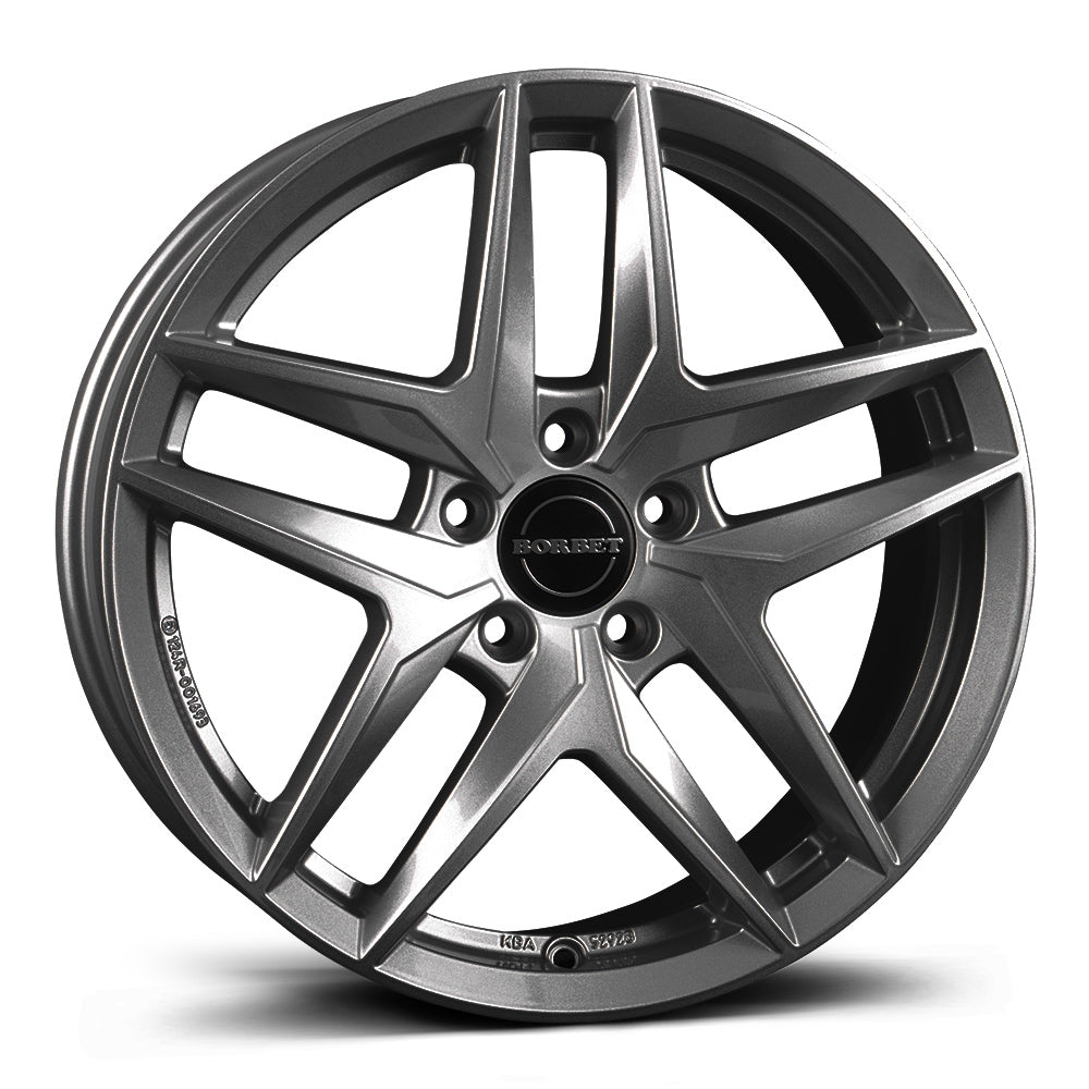 Borbet Z Dark Grey Matt Alloy Wheel
