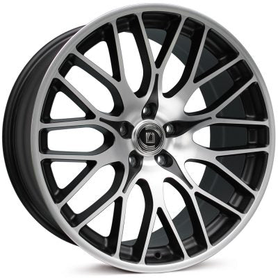 Diewe Wheels Fina Black Polished Alloy Wheel