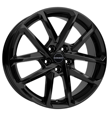 Borbet N Black Glossy Alloy Wheel