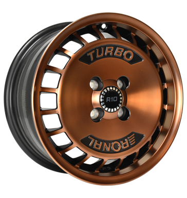 Ronal R10 TURBO Matt Copper Diamond Cut Alloy Wheel
