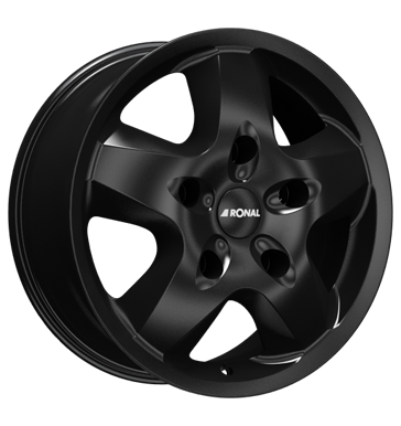 Ronal R44 Matt Black Alloy Wheel