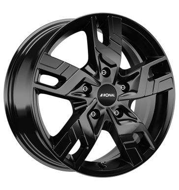 Ronal R64 Jet Black Alloy Wheel