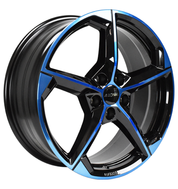 Ronal R66 Jet Black Blue Tinted – MSR Performance