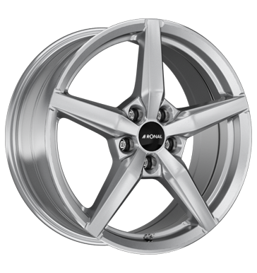 Ronal R69 Platinum Silver Alloy Wheel