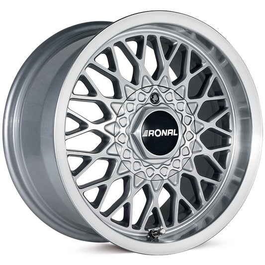 Ronal LS Silver Rim Lip Diamond Cut Alloy Wheel