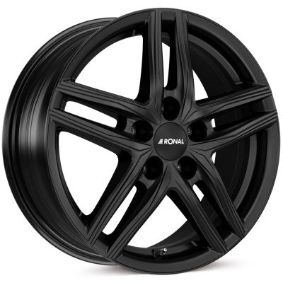 Ronal R65 Matt Jet Black Alloy Wheel